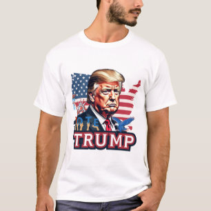 Donald Trump Homage T-shirt T-shirt Top Amerikaans