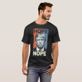 Donald Trump - Hope Nope - President T-shirt (Voorkant volledig)