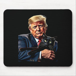 Donald Trump houdt kat grafisch grappig politiek M Muismat