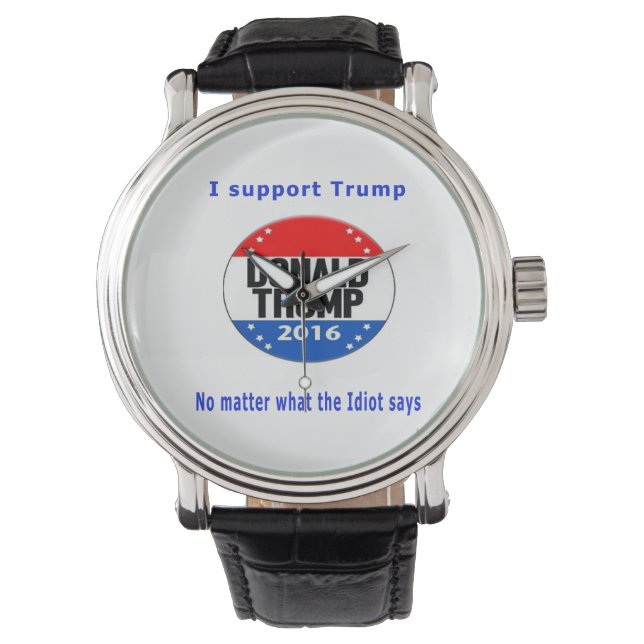 Donald trump humor horloge (Voorkant)