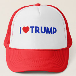 Donald Trump - I Love Trump Trucker Pet