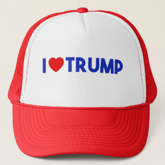 Donald Trump - I Love Trump Trucker Pet