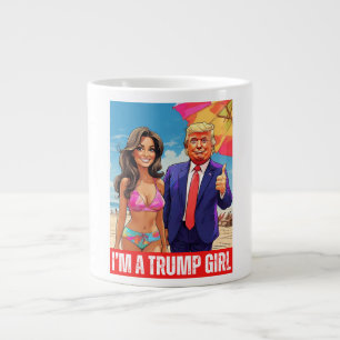 DONALD TRUMP: IK BEN EEN MEISJE VAN TRUMP GROTE KOFFIEKOP
