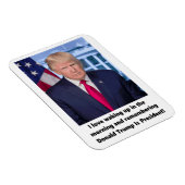 Donald Trump Ik hou van wakker worden Magneet (Rechterzijde)