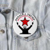 Donald Trump Impeachment Salute Ronde Button 4,0 Cm (In situ)