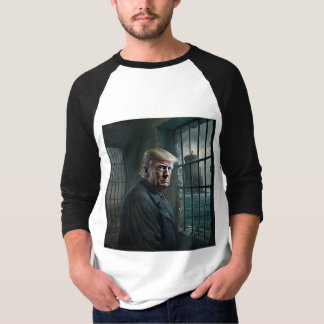 Donald Trump in de gevangenis van Alcatraz T-shirt