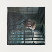 Donald Trump in de gevangenis van Alcatraz Wandkleed (Voorkant (horizontaal))