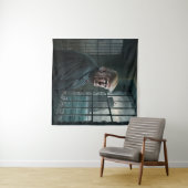 Donald Trump in de gevangenis van Alcatraz Wandkleed (In Situ (horizontaal))