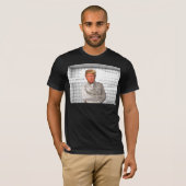 Donald Trump in een keurslijf die antitrommels sch T-shirt (Voorkant volledig)