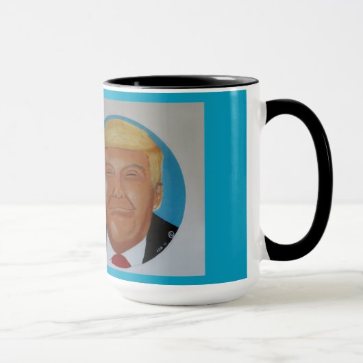 Donald Trump Inaugural Right Handde Coffee Cup Mok (Rechts)