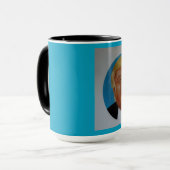 Donald Trump Inaugural Right Handde Coffee Cup Mok (Voorkant links)