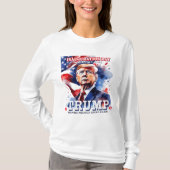 Donald Trump Inauguratie Dames T-shirt (Voorkant)