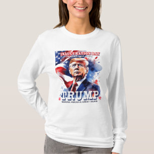Donald Trump Inauguratie Dames T-shirt