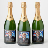 Donald Trump Inauguratie Novelty Champagne Sparkling Wijnetiket (Flessen)