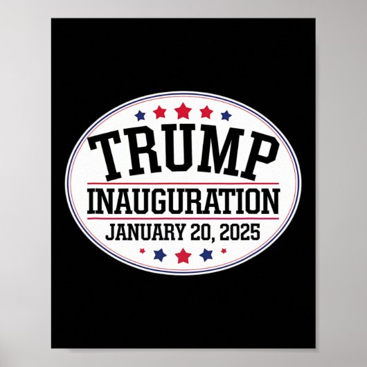 Donald Trump Inauguratiedag 2025 1 Poster (Voorkant)