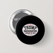 Donald Trump Inauguratiedag 2025 1 Ronde Button 5,7 Cm (Voorkant /achterkant)