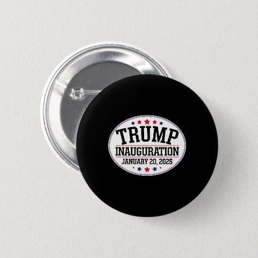 Donald Trump Inauguratiedag 2025 1 Ronde Button 5,7 Cm (Voorkant /achterkant)