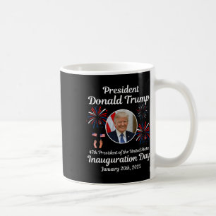 Donald Trump Inauguratiedag 2025 47e president van Koffiemok
