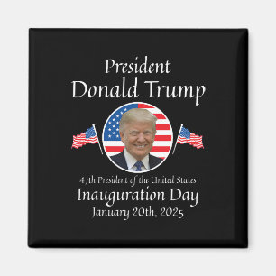 Donald Trump Inauguratiedag 2025 47e president van Magneet