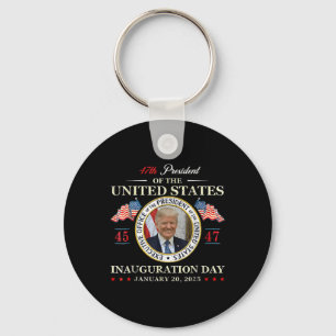 Donald Trump Inauguratiedag 2025 47ste President Sleutelhanger