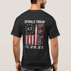 Donald Trump Inauguratiedag 2025 47ste President T-shirt