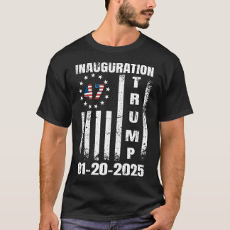 Donald Trump Inauguratiedag 2025 47ste President T-shirt