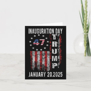 Donald Trump Inauguratiedag 2025 47ste Trump 202 Kaart