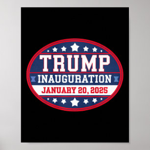 Donald Trump Inauguratiedag 2025 Poster