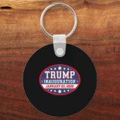 Donald Trump Inauguratiedag 2025 Sleutelhanger (Voorkant)