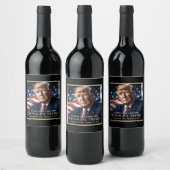 Donald Trump Inauguration Celebration Classy Wijn Etiket (Flessen)