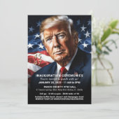 Donald Trump Inauguration Watch Party Kaart (Staand voorkant)