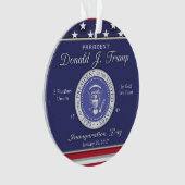 Donald Trump Inaugurations Day Ornament (voorkant)