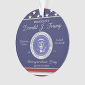 Donald Trump Inaugurations Day Ornament (voorkant)