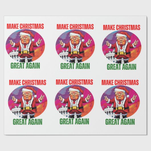 DONALD TRUMP - INPAKPAPIER (Vlak)