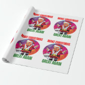 DONALD TRUMP - INPAKPAPIER (Uitgerold)