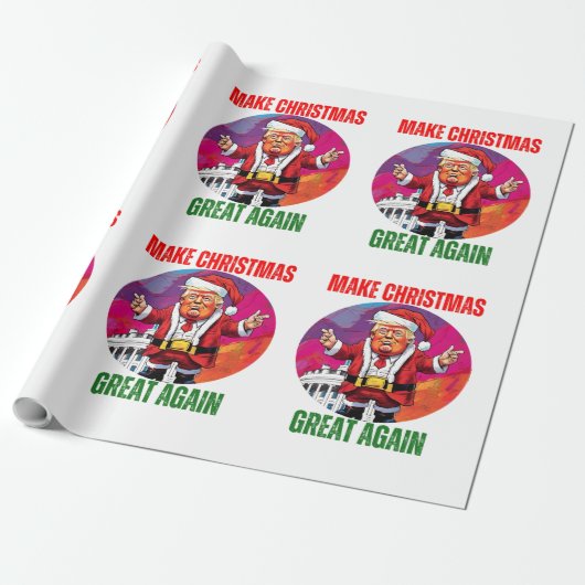 DONALD TRUMP - INPAKPAPIER (Uitgerold)