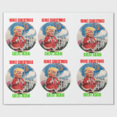 DONALD TRUMP - INPAKPAPIER (Vlak)
