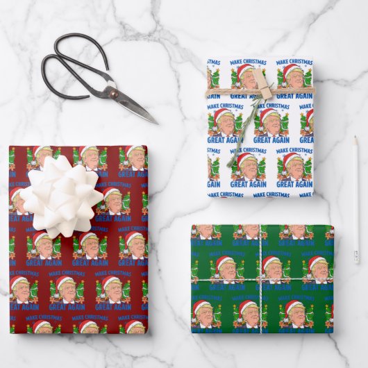 Donald Trump Inpakpapier Vel (Voorkant)