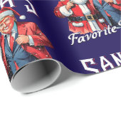 Donald Trump is de favoriete misdadiger van de ker Cadeaupapier (Rol Hoek)