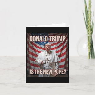 Donald Trump is de nieuwe paus Kaart