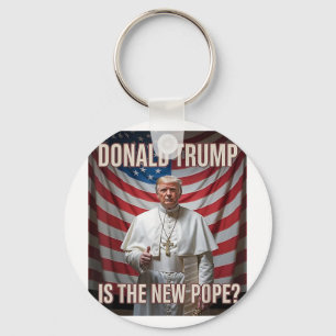 Donald Trump is de nieuwe paus Sleutelhanger