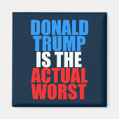 Donald Trump is de Werkelijke Worst Blue Magneet (Voorkant)