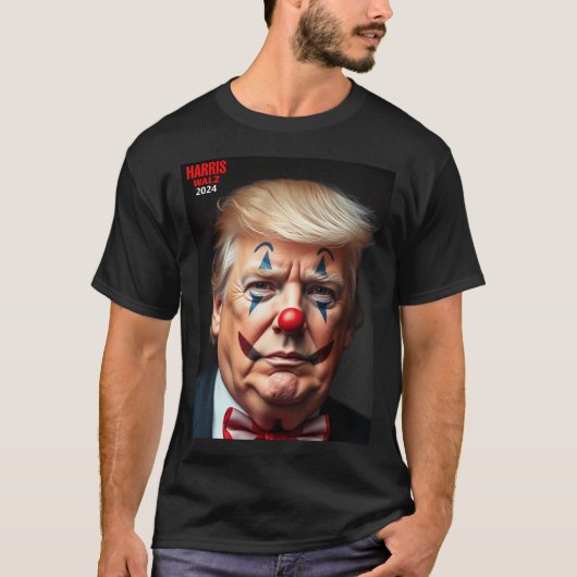 Donald Trump is een clown T-shirt (Voorkant)