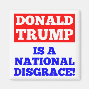 Donald Trump is een National Disgrace White Magnet