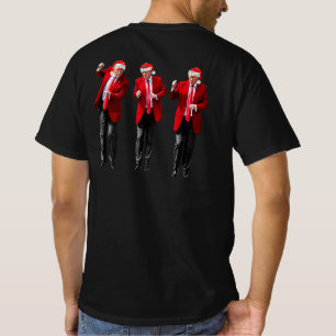 Donald Trump is je President dansende QR Trump T-shirt