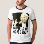 DONALD TRUMP IS MIJN HOMEBOY T-shirts (Voorkant)