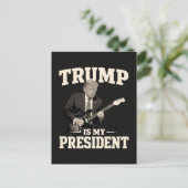 Donald Trump Is Mijn President Briefkaart (Staand voorkant)