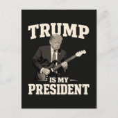 Donald Trump Is Mijn President Briefkaart (Voorkant)