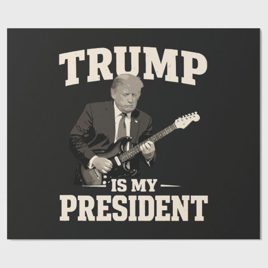 Donald Trump Is Mijn President Cadeaupapier (Vlak)