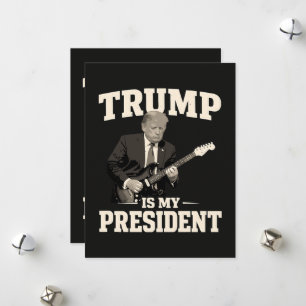 Donald Trump Is Mijn President Feestdagenkaart